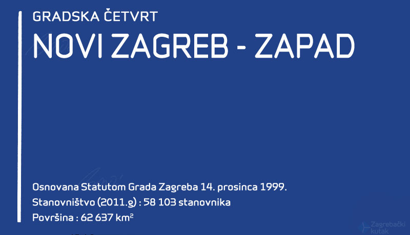 Gradska četvrt Novi Zagreb – zapad