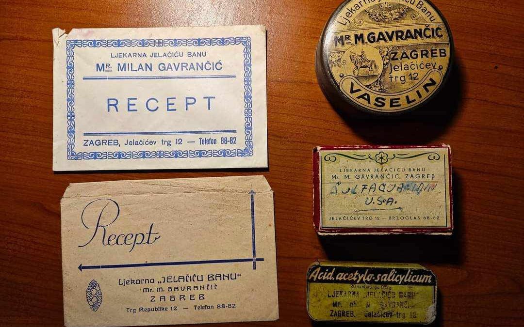 Milan Gavrančić – ljekarna Jelačiću banu