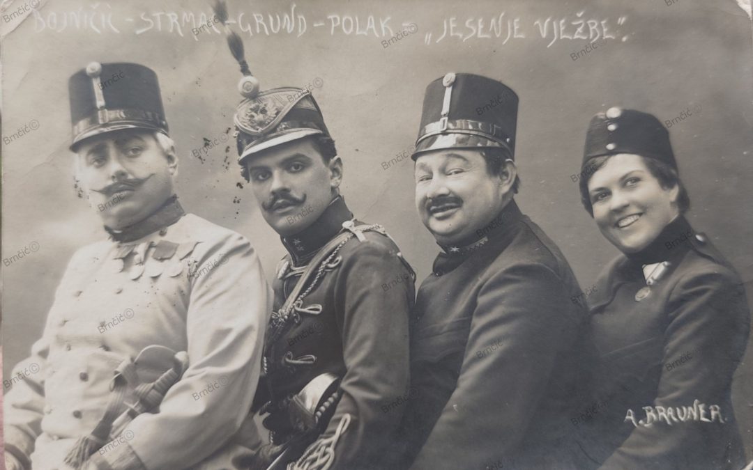 Kazališna razglednica “Jesenje vježbe”
